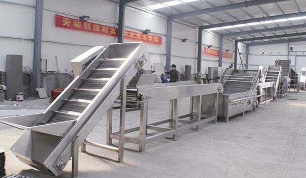 orange juice processing line 